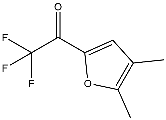 1-(4,5-Dimethyl-2-furanyl)-2,2,2-trifluoroethanone Structure