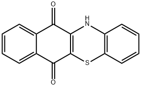 11H-Benzo[b]phenothiazine-6,11(12H)-dione Structure