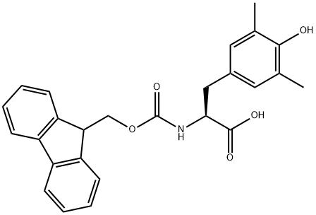 Fmoc-3,5- Dimethyl-DL-Tyrosine Structure