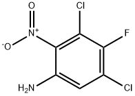 3,5-Dichloro-4-fluoro-2-nitroaniline Structure