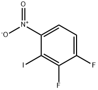 Benzene, 1,2-difluoro-3-iodo-4-nitro- 구조식 이미지