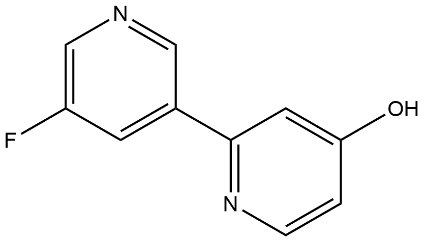 5'-Fluoro[2,3'-bipyridin]-4-ol Structure