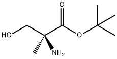 L-Serine, 2-methyl-, 1,1-dimethylethyl ester Structure