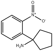 1-(2-nitrophenyl)cyclopentan-1-amine Structure