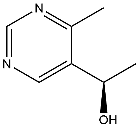 (1R)-1-(4-methylpyrimidin-5-yl)ethan-1-ol 구조식 이미지