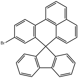 Spiro[7H-benz[de]anthracene-7,9'-[9H]fluorene], 9-bromo- 구조식 이미지