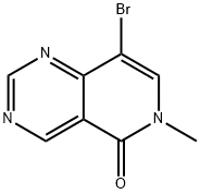 Pyrido[4,3-d]pyrimidin-5(6H)-one, 8-bromo-6-methyl- Structure