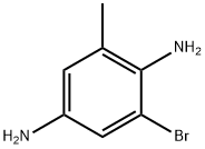 2-bromo-6-methyl-1,4-benzenediamine Structure