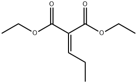 Propanedioic acid, 2-propylidene-, 1,3-diethyl ester 구조식 이미지