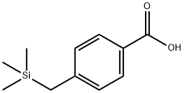 Benzoic acid, 4-[(trimethylsilyl)methyl]- 구조식 이미지