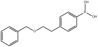 Boronic acid, [4-[2-(phenylmethoxy)ethyl]phenyl]- (9CI) Structure