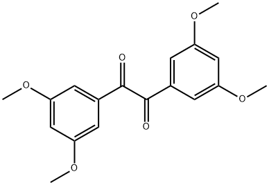 1,2-Ethanedione, 1,2-bis(3,5-dimethoxyphenyl)- Structure