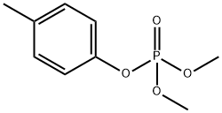 Phosphoric acid dimethyl 4-methylphenyl ester 구조식 이미지