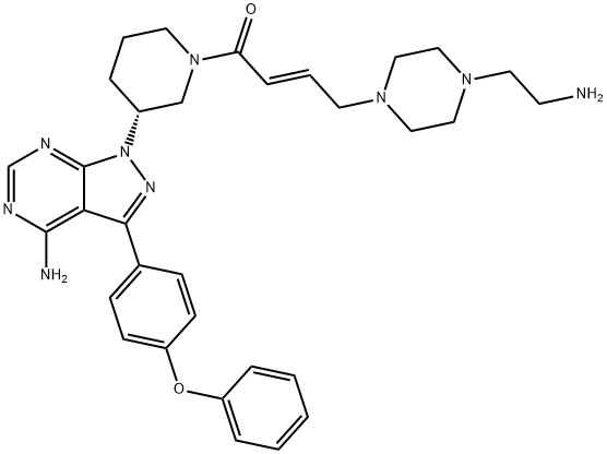 Ibrutinib-MPEA Structure