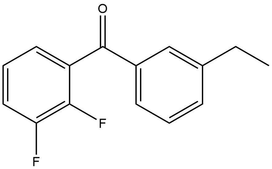 Methanone, (2,3-difluorophenyl)(3-ethylphenyl)- Structure