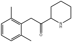Ethanone, 2-(2,6-dimethylphenyl)-1-(2-piperidinyl)- 구조식 이미지