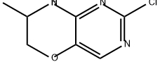 2-chloro-7-methyl-6H,7H,8H-pyrimido[5,4-b][1,4]o
xazine Structure