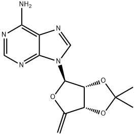 4',5'-Didehydro-5'-deoxy-2',3'-O-(1-methylethylidene)-adenosine Structure