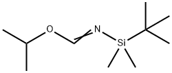 Methanimidic acid, N-[(1,1-dimethylethyl)dimethylsilyl]-, 1-methylethyl ester Structure