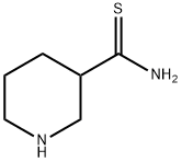 3-Piperidinecarbothioamide Structure