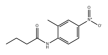 Butanamide, N-(2-methyl-4-nitrophenyl)- 구조식 이미지