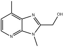 3H-Imidazo[4,5-b]pyridine-2-methanol, 3,7-dimethyl- Structure