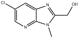 3H-Imidazo[4,5-b]pyridine-2-methanol, 6-chloro-3-methyl- Structure