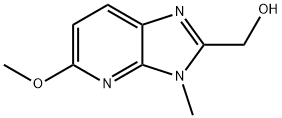 3H-Imidazo[4,5-b]pyridine-2-methanol, 5-methoxy-3-methyl- Structure