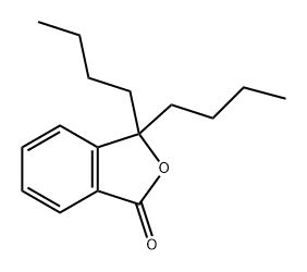 1(3H)-Isobenzofuranone, 3,3-dibutyl- Structure