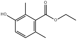 Benzoic acid, 3-hydroxy-2,6-dimethyl-, ethyl ester Structure