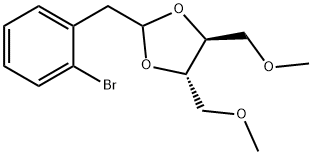 (4S,5S)-2-[(2-Bromophenyl)methyl]-4,5-bis(methoxymethyl)-1,3-dioxolane Structure