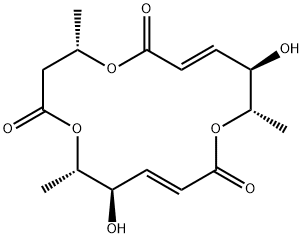 macrosphelide A 구조식 이미지