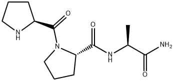 (S)-N-((S)-1-Amino-1-oxopropan-2-yl)-1-((S)-pyrrolidine-2-carbonyl)pyrrolidine-2-carboxamide Structure