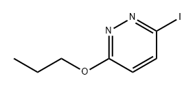 Pyridazine, 3-iodo-6-propoxy- 구조식 이미지