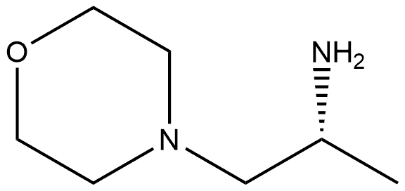 (R)-1-morpholinopropan-2-amine Structure