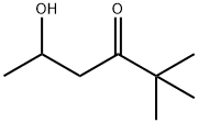 3-Hexanone, 5-hydroxy-2,2-dimethyl- Structure