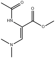 2-Propenoic acid, 2-(acetylamino)-3-(dimethylamino)-, methyl ester, (2Z)- 구조식 이미지