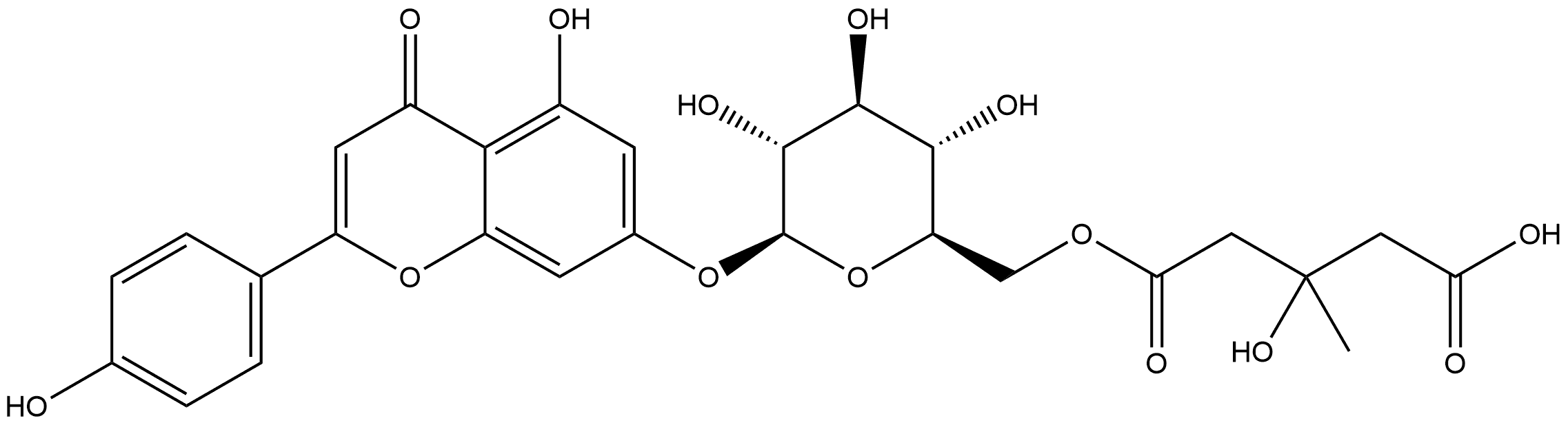 chamaemeloside 구조식 이미지