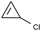Cyclopropene, 3-chloro- 구조식 이미지