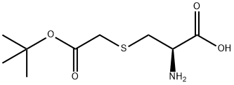 (R)-2-amino-3-(2-tert-butoxy-2-oxoethylthio)propanoic acid Structure