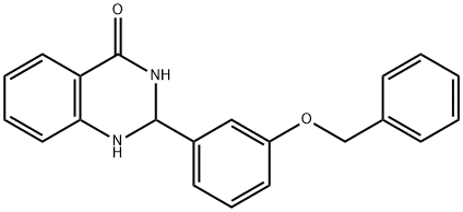2-(3-(Benzyloxy)phenyl)-2,3-dihydroquinazolin-4(1H)-one 구조식 이미지