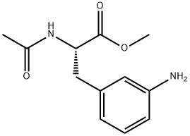 L-Phenylalanine, N-acetyl-3-amino-, methyl ester Structure