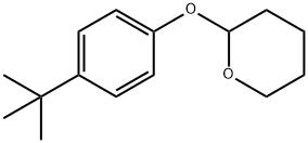 2H-Pyran, 2-[4-(1,1-dimethylethyl)phenoxy]tetrahydro- Structure