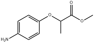 Propanoic acid, 2-(4-aminophenoxy)-, methyl ester Structure