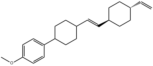 (1alpha,4beta[E(trans)]-1-{4-[2-(-(-vinylcyclohexyl)ethenyl)ethenyl)ethenyl]-cyclohexyl}-4-methoxy-benzol Structure