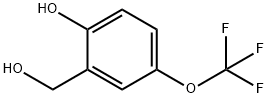 Benzenemethanol, 2-hydroxy-5-(trifluoromethoxy)- Structure