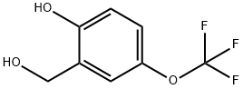 Benzenemethanol, 2-hydroxy-5-(trifluoromethoxy)- 구조식 이미지