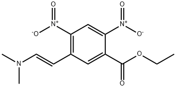 Benzoic acid, 5-[(1E)-2-(dimethylamino)ethenyl]-2,4-dinitro-, ethyl ester 구조식 이미지