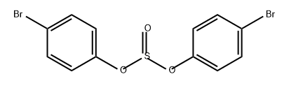 Phenol, 4-bromo-, sulfite (2:1) Structure