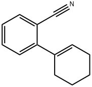 Benzonitrile, 2-(1-cyclohexen-1-yl)- 구조식 이미지